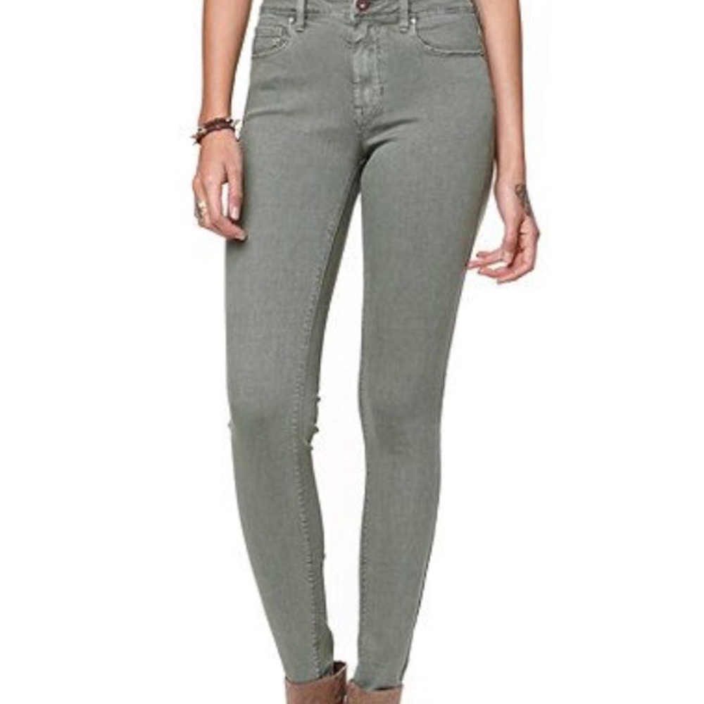 Olive Skinny Jean